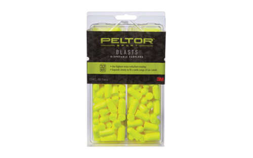 Safety Protection 3M Peltor Sport Blasts PELTOR SPORTBLAST DISP EARPLG 80PAIR